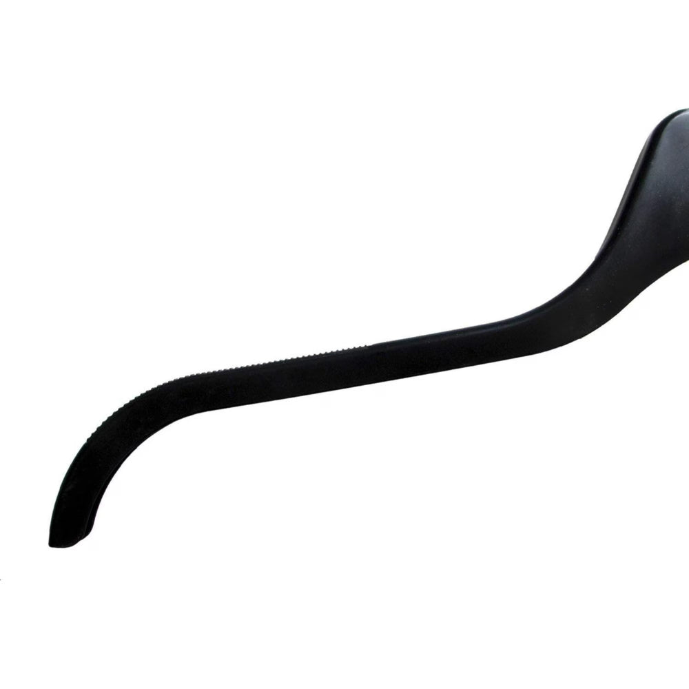 Non-Slip Sweater Hangers with Swivel Hooks Black 17" (10 Pack)