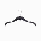 Plastic Hangers with Swivel Hooks Black 15" / 17"