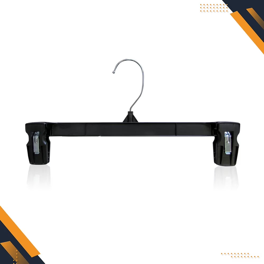 Pant & Skirt Hangers with Swivel Hooks 10" (100 Pack)