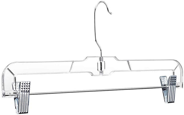 Copy of Clear Adjustable Hangers -- 50 Pack